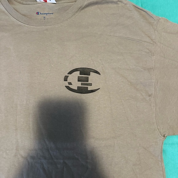 Champion Beige Short Sleeve Tee - Picture 2 of 5